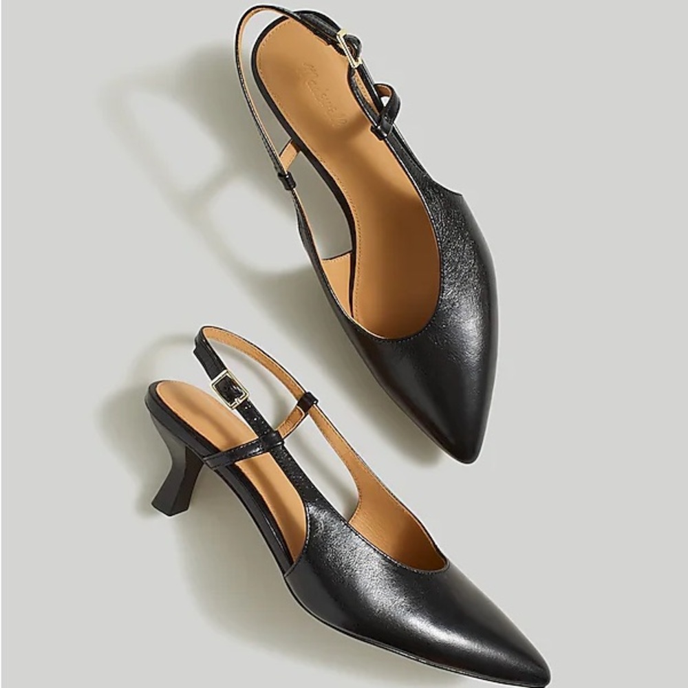 Madewell Slingback pump size 8 black